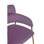 Pink Velvet Dining Chair | Tamzin