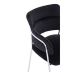 Black Velvet Dining Chair | Tamzin