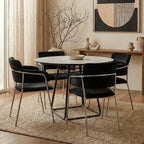 Black Velvet Dining Chair | Tamzin
