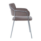 Mink Velvet Dining Chair | Tamzin