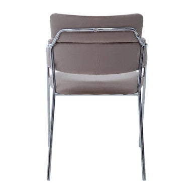 Mink Velvet Dining Chair | Tamzin