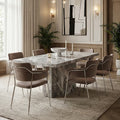 Mink Velvet Dining Chair | Tamzin