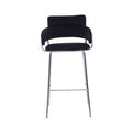 Black Velvet Bar Chair | Tamzin
