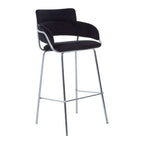 Black Velvet Bar Chair | Tamzin