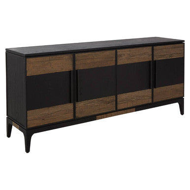 Two Tone Oak Wood Sideboard | Salvar