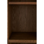 Natural Oak Wood Tall Cabinet | Salvar