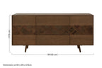 Oak and Elm Wood Sideboard | Salvar