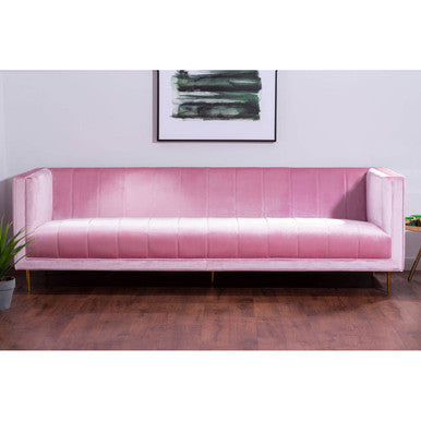 3 Seater Pink Sofa | Otylia