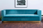 3 Seater Light Blue Sofa | Opal