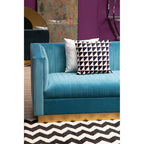 3 Seater Light Blue Sofa | Opal
