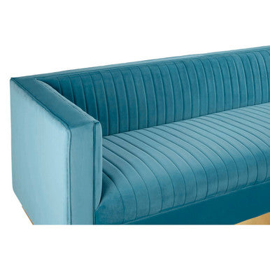 3 Seater Light Blue Sofa | Opal