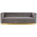 3 Seater Grey Sofa | Opal