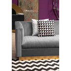 3 Seater Grey Sofa | Opal