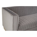 3 Seater Grey Sofa | Opal