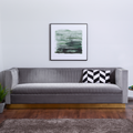 3 Seater Grey Sofa | Opal