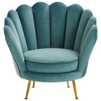 Blue Scalloped Chair | Ovala
