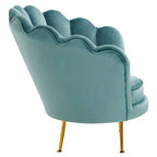 Blue Scalloped Chair | Ovala