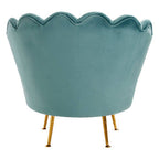 Blue Scalloped Chair | Ovala