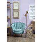 Blue Scalloped Chair | Ovala