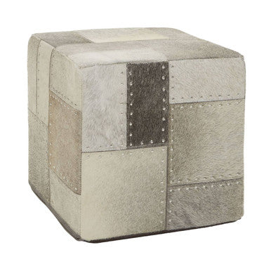 Grey Pouffe | Safira