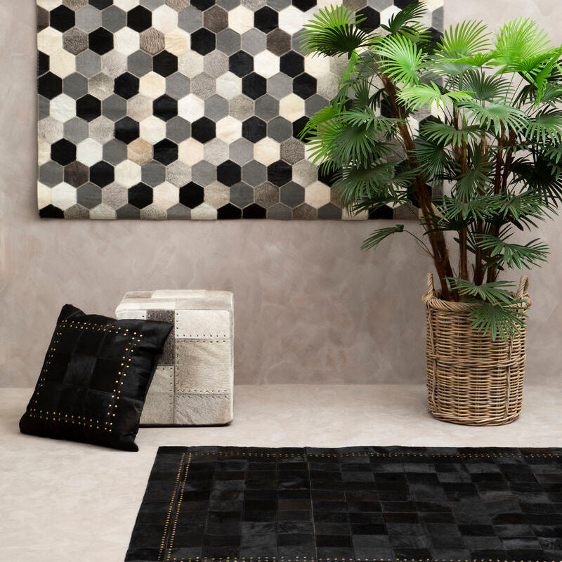 Grey Pouffe | Safira