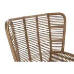 Natural Rattan Lounge Chair and Footstool | Manado