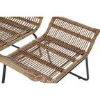 Natural Rattan Lounge Chair and Footstool | Manado