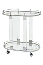 Oval Mirrored Trolley | Oria