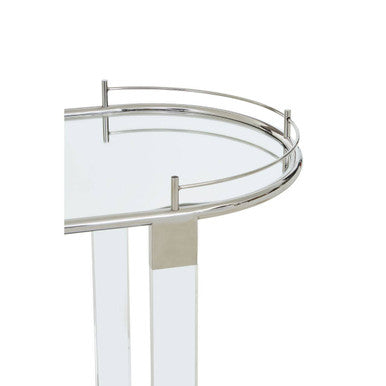 Oval Mirrored Trolley | Oria