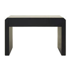 Antique Mirror Console Table with 2 Drawers in Gold Finish | Komo