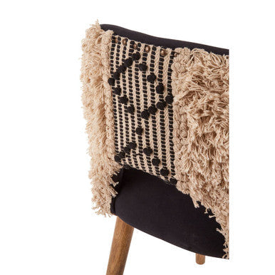 Black and White Moroccan Design Chair | Cefena