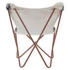 Black and White Pattern Butterfly Chair | Cefena