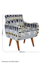 Kilim Style Armchair | Cefena