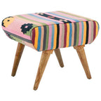 Multicolour Footstool | Cefena