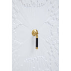 Black and White Two Door Cabinet | Dumas