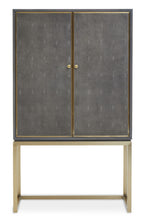 Shagreen Effect Cabinet | Deskey