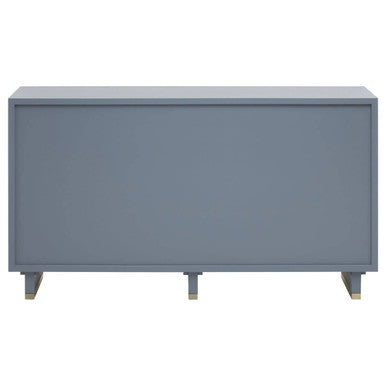 Grey Shagreen Effect Three Drawer Sideboard | Deskey