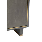 Grey Shagreen Effect Three Drawer Sideboard | Deskey
