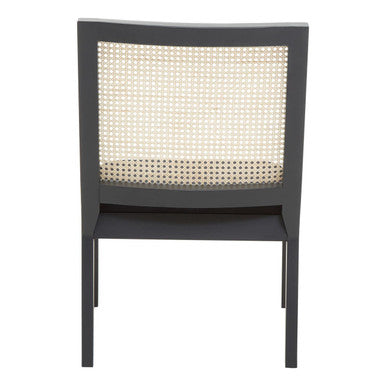 Rattan Chair with Black Frame | Corso