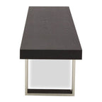 Black Elm Wood Bench | Ulmus