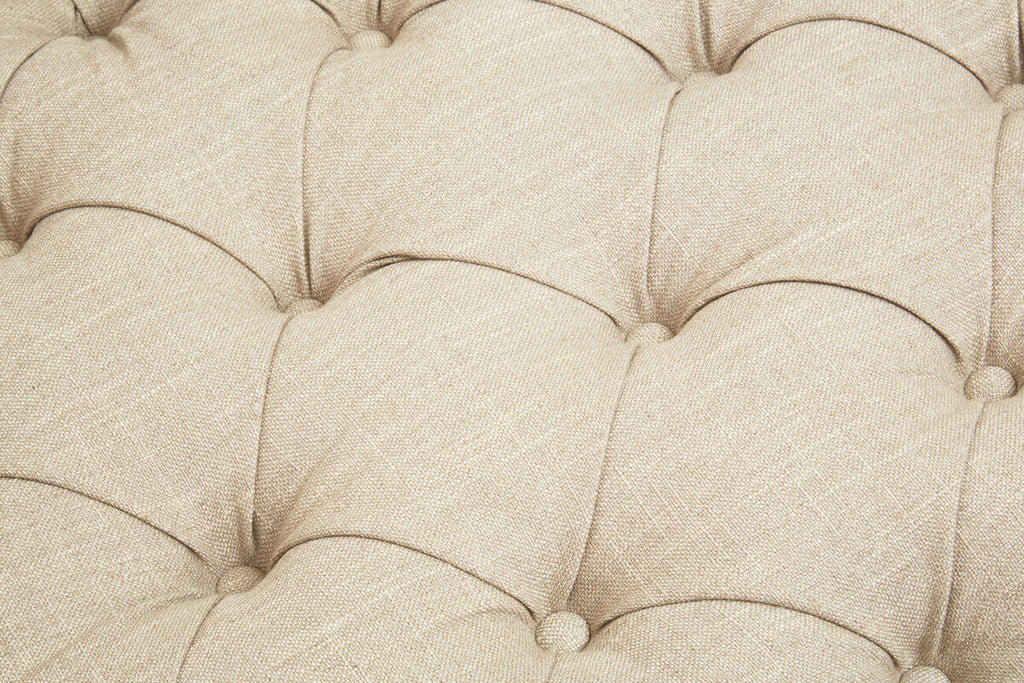 3 Seater Stone Fabric Sofa | Surina