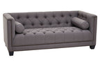 2 Seater Grey Fabric Sofa | Surina
