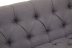 2 Seater Grey Fabric Sofa | Surina
