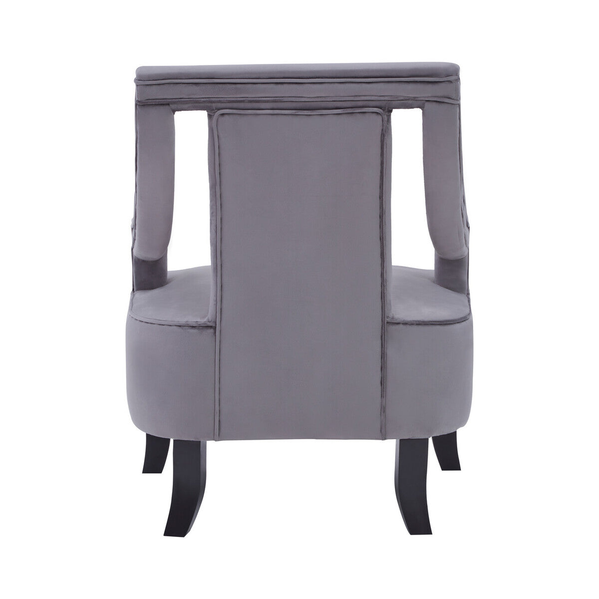 Grey Velvet Chair | Faye