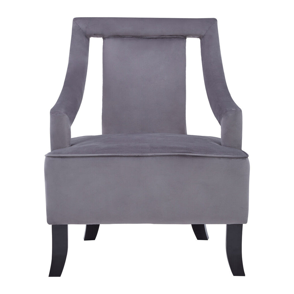 Grey Velvet Chair | Faye