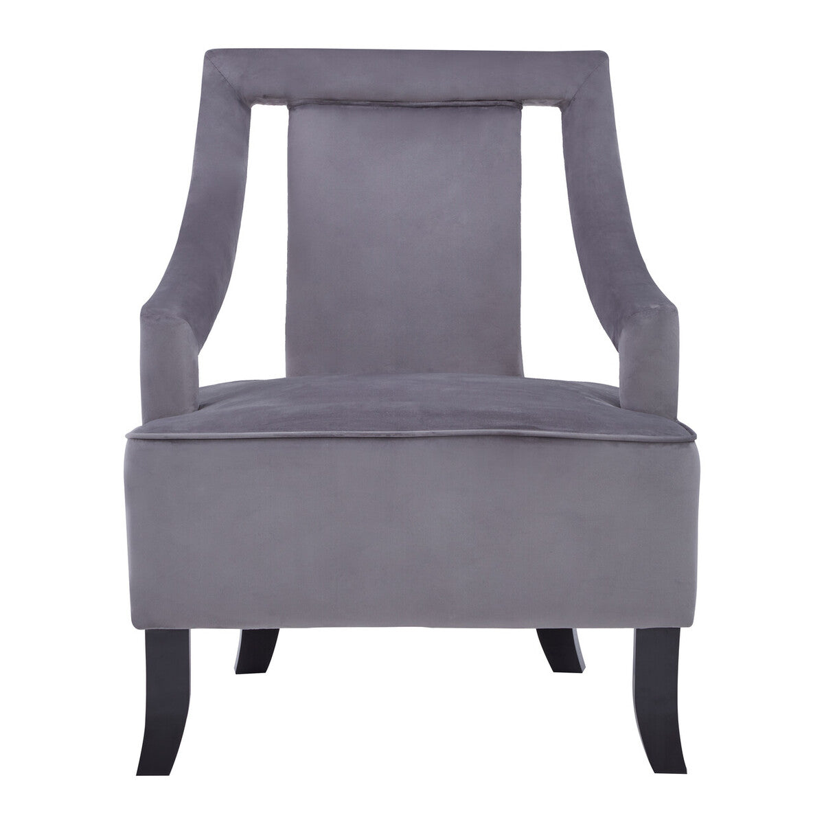 Grey Velvet Chair | Faye