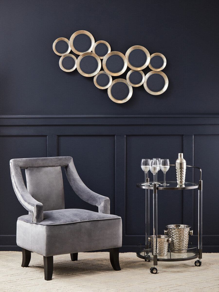 Grey Velvet Chair | Faye