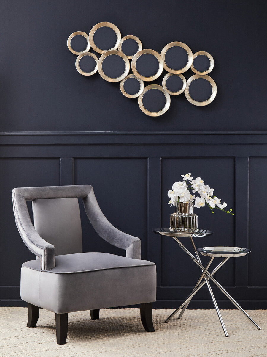 Grey Velvet Chair | Faye