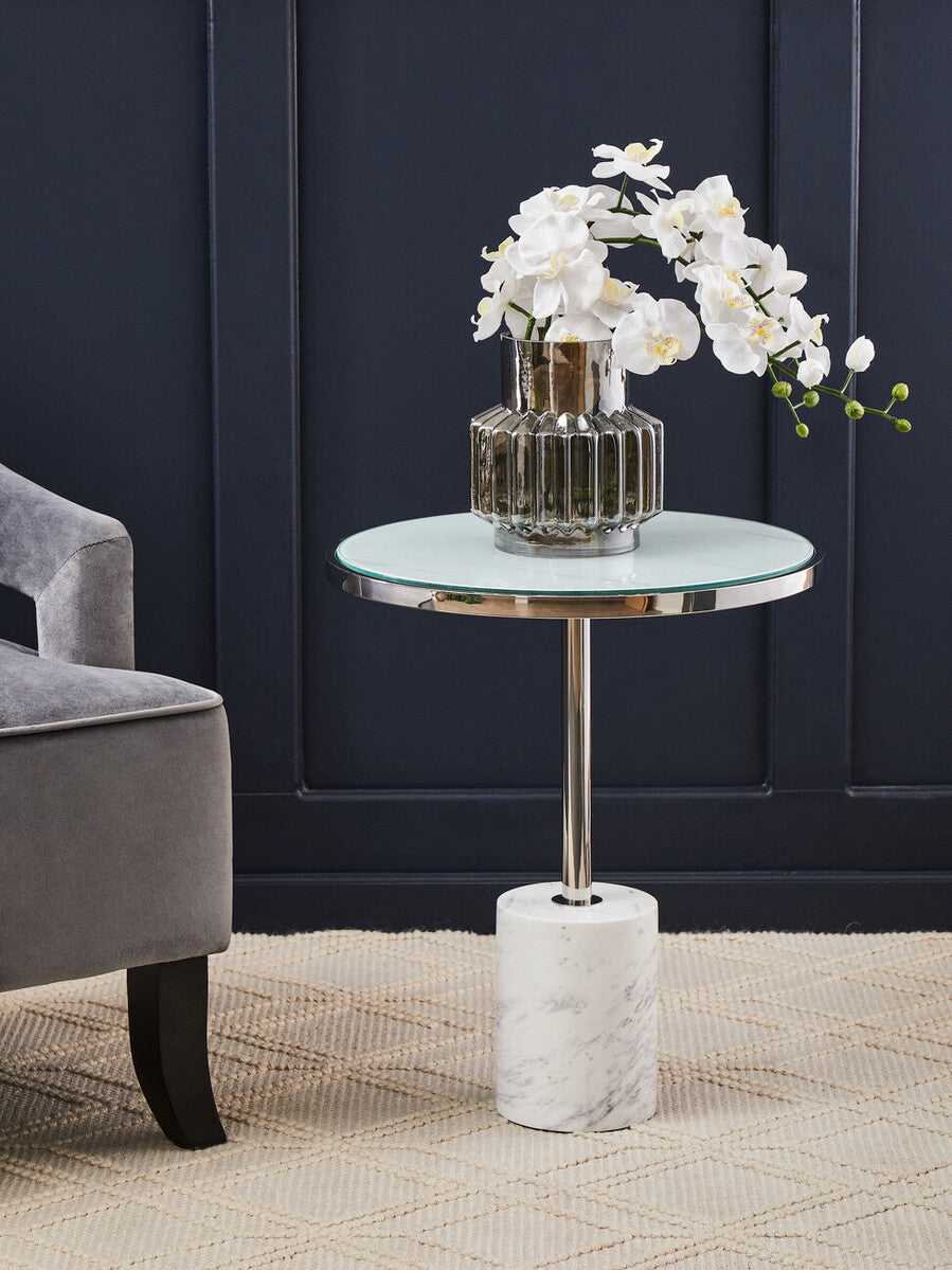 Grey Velvet Chair | Faye