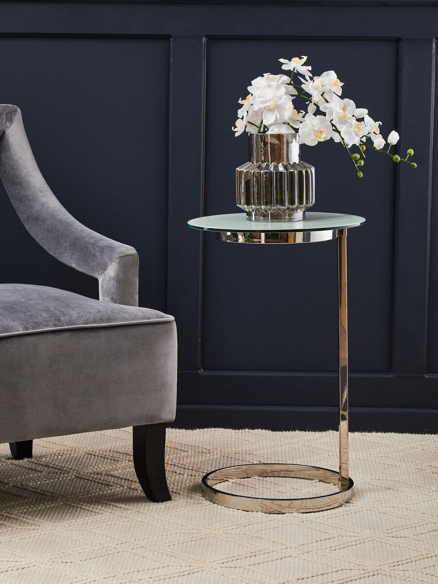 Grey Velvet Chair | Faye